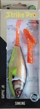 Strike pro, Guppie JR, Sinkend, goldglitter