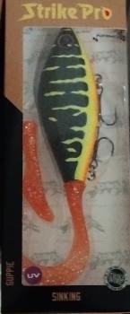 Strike pro ,Guppie 13cm ,s, Black Pike uv