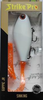 Strike pro, Guppie JR, Sinkend, Perlweiss