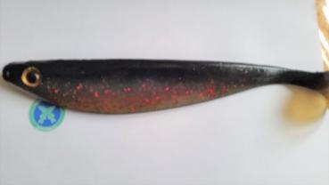 Boggs Lures USA,40cm, Motoroil rot glitter
