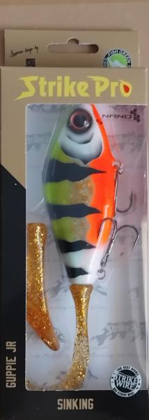 Strike pro, Guppie 11,5cm sinking, Gewefish Custom ,Papagei
