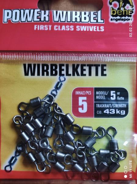 Wirbelkette 5er Kette
