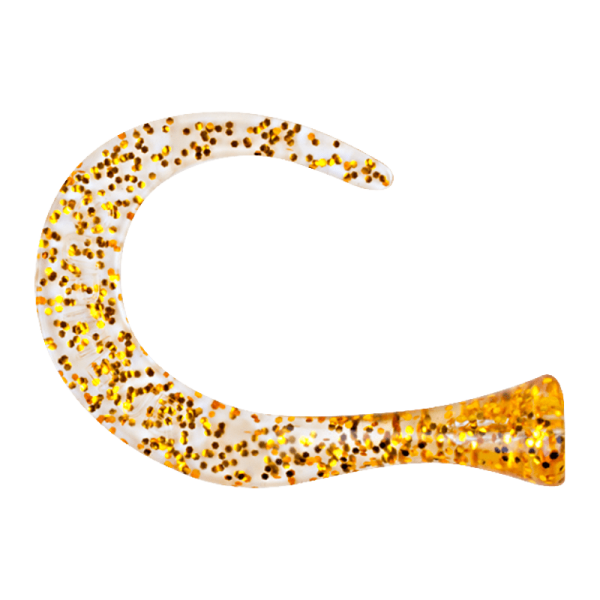 Guppie JR Tails, Gold Glitter