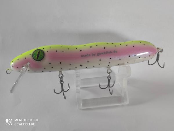 Custom-Gewefish-Spezi-Wobbler, 12cm, Floating, Forelle, UV