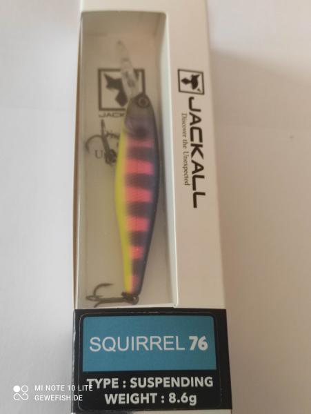 Jackall Squirrel 76 SP, Punch Gill