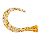 Guppie JR Tails, Gold Glitter
