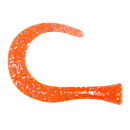 Guppie JR Tails, Orange Glitter