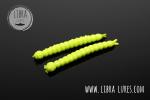 Libra Lures Slight Worm 38mm Cheese ,  Apple green 027